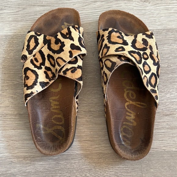 Sam Edelman Leopard Brahma Adora Sandal - Picture 3 of 6